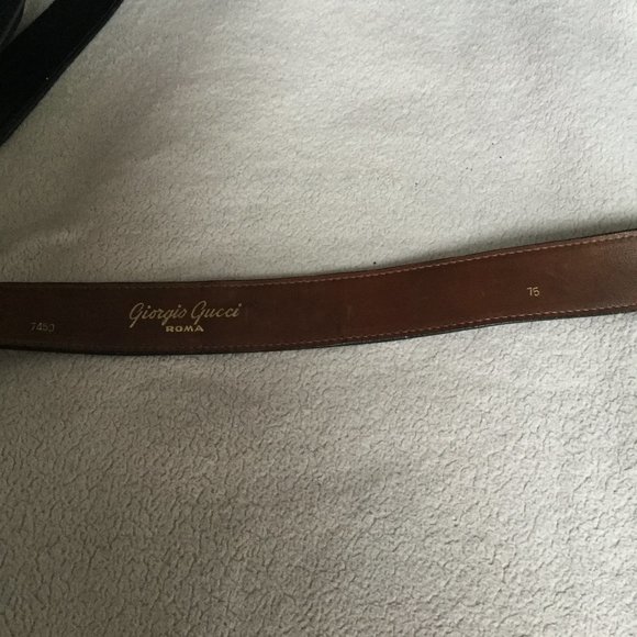 Giorgio Gucci Ladies Leather Belt - Picture 3 of 6